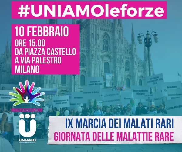 IX MARCIA DEI MALATI RARI Rare Disease Day 2025