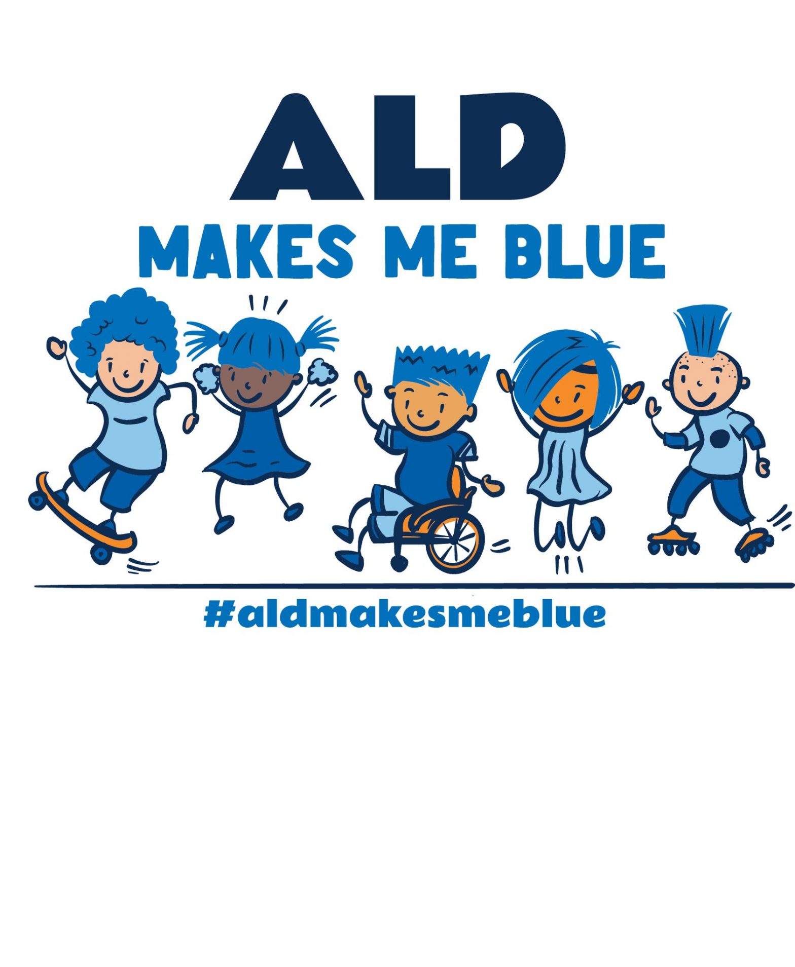 ALD Makes Me Blue - Rare Disease Day 2023