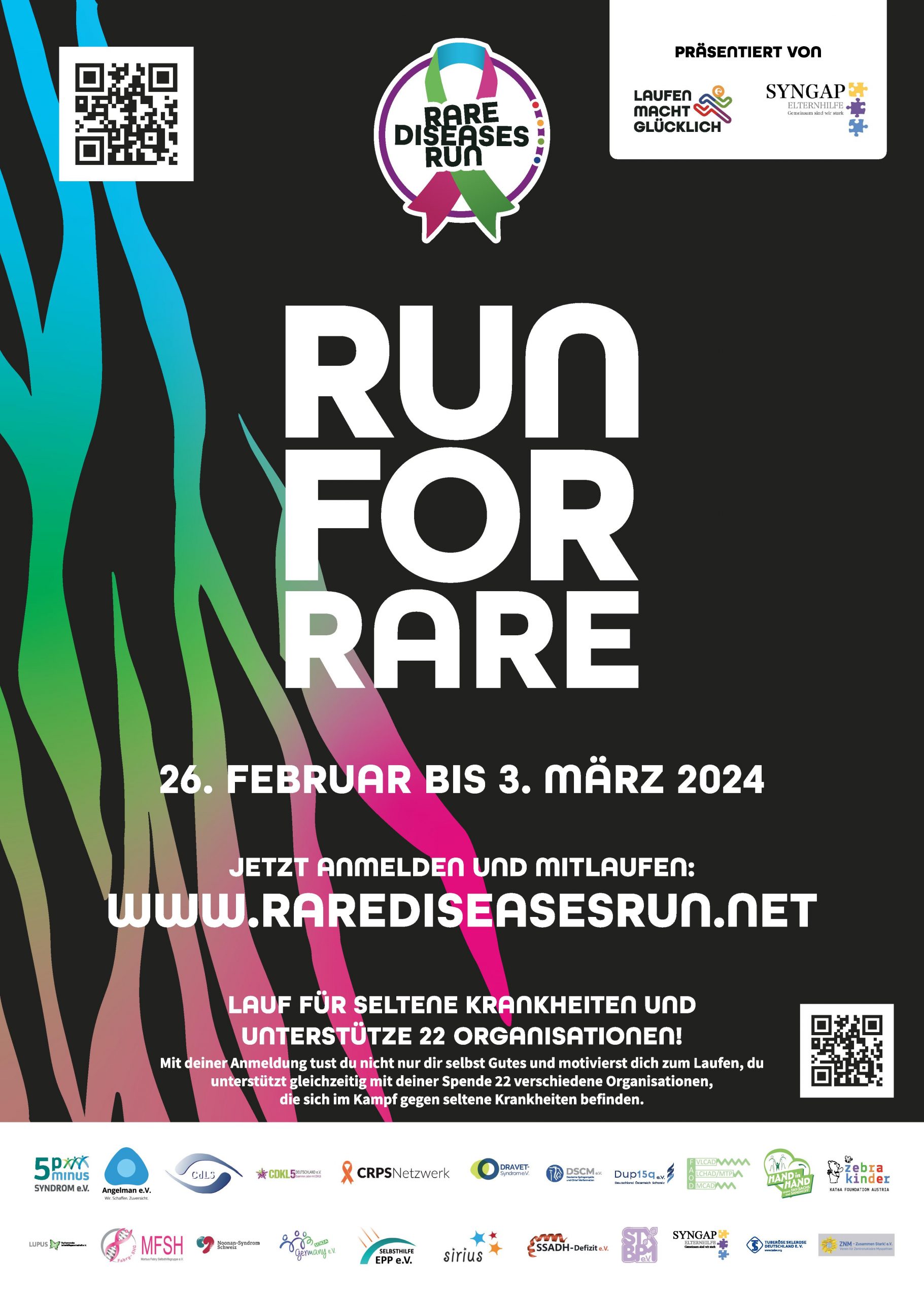Rare Diseases Run 2024 Run for Rare! Rare Disease Day 2025