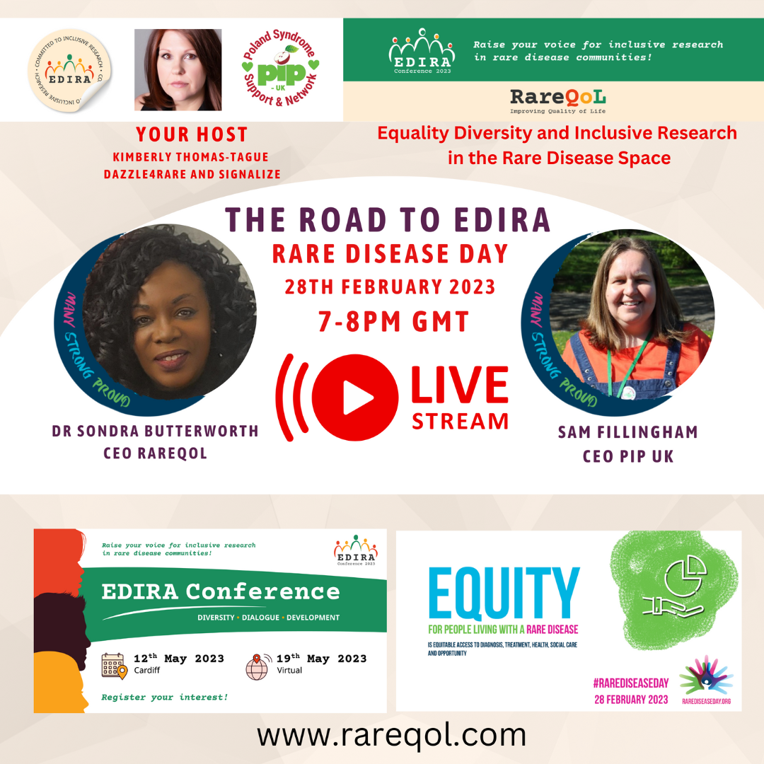 The Road to EDIRA - Rare Disease Day Live Stream